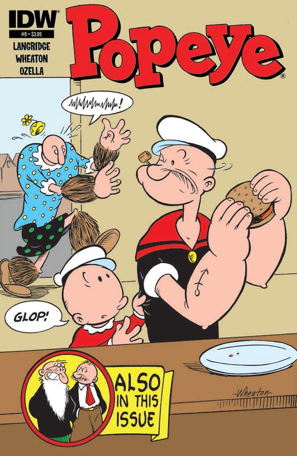 Popeye (2012) #9 cover