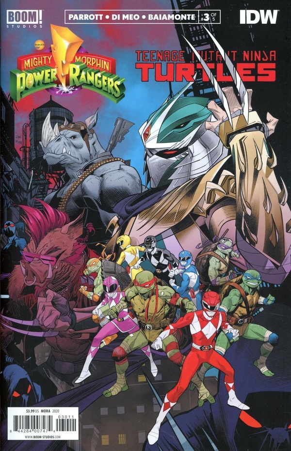 Mighty Morphin Power Rangers / Teenage Mutant Ninja Turtles (2019) #3