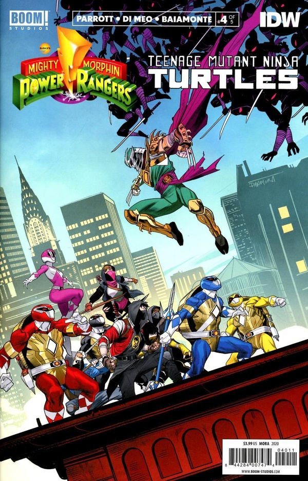 Mighty Morphin Power Rangers / Teenage Mutant Ninja Turtles (2019) #4