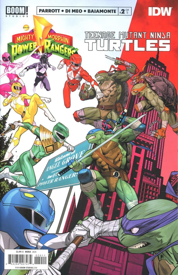 Mighty Morphin Power Rangers / Teenage Mutant Ninja Turtles (2019) #2