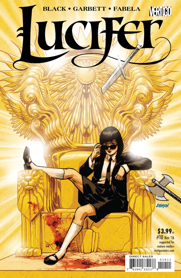 Lucifer (2016) #10 cover