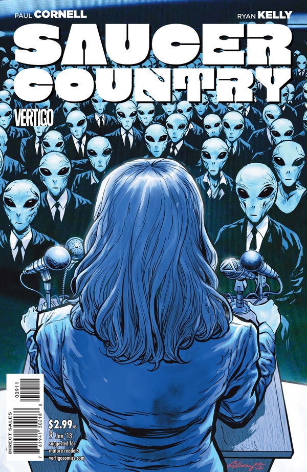 Saucer Country (2012) #9 cover