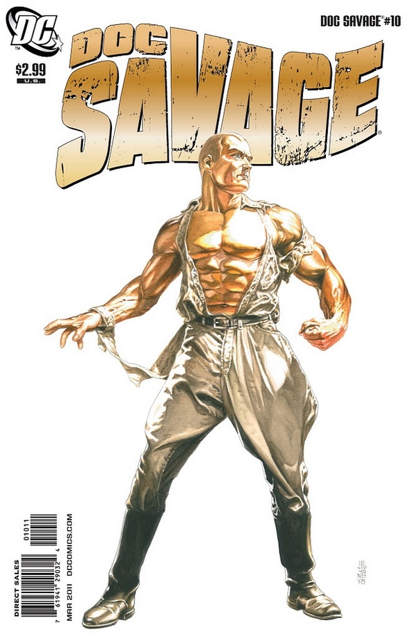 Doc Savage (2010) #10 cover