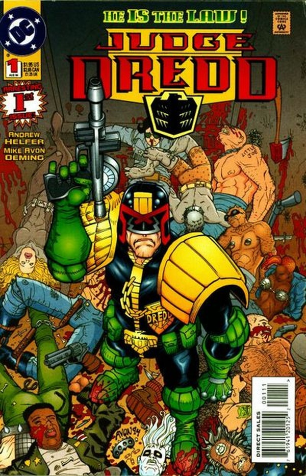 Judge Dredd (1994) #1 cover