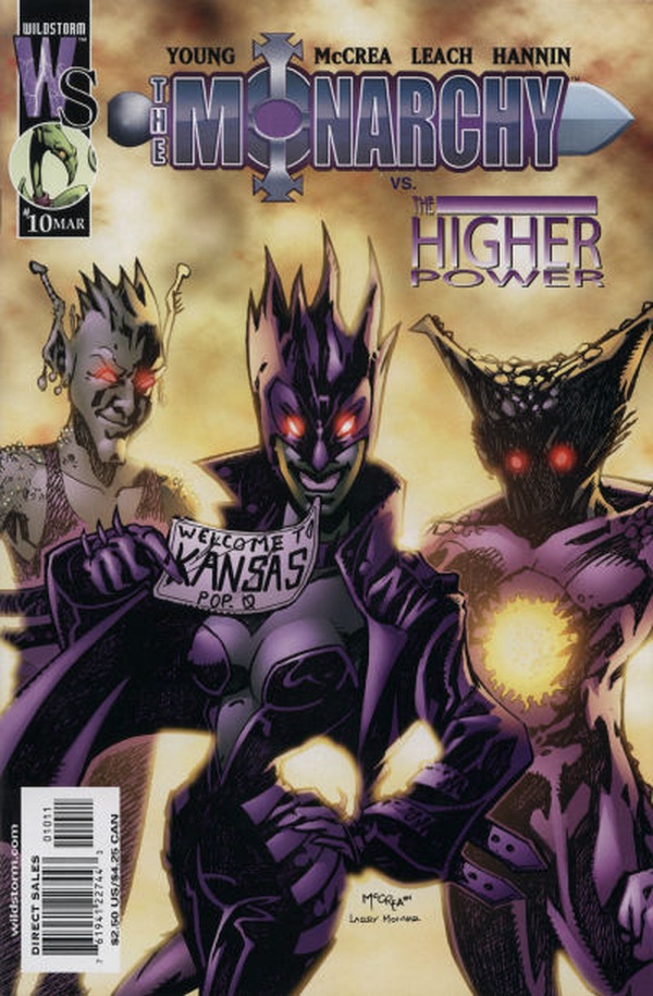 The Monarchy (2001) #10 cover