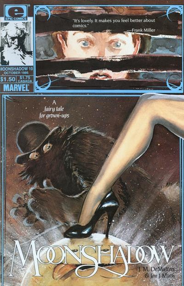 Moonshadow (1985) #10 cover