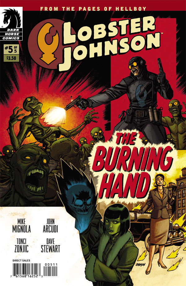 Lobster Johnson: The Burning Hand (2012) #5