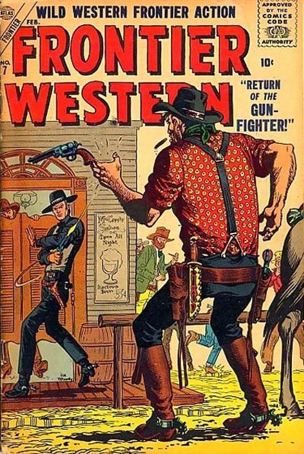 Cover of Frontier Western #7