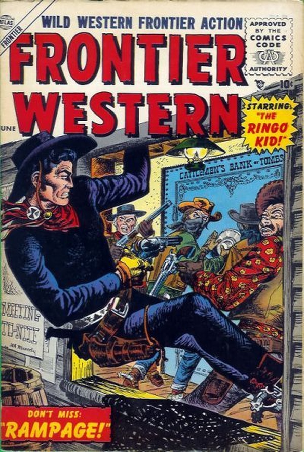 Cover of Frontier Western #3