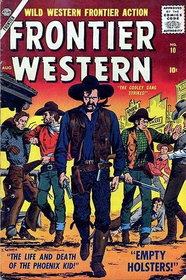 Cover of Frontier Western #10
