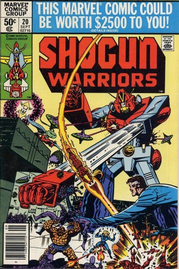 Shogun Warriors (1979) #20 cover