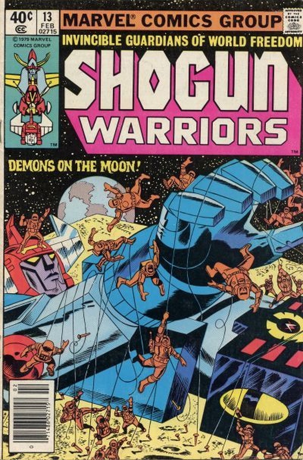 Shogun Warriors (1979) #13 cover