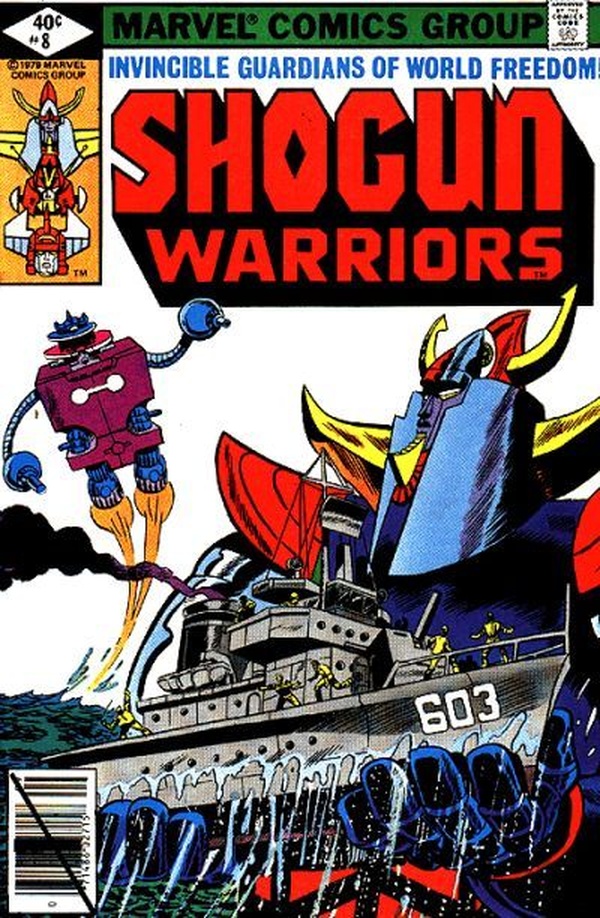 Shogun Warriors (1979) #8 cover