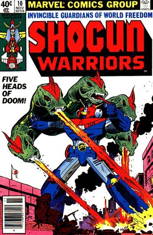 Shogun Warriors (1979) #10 cover