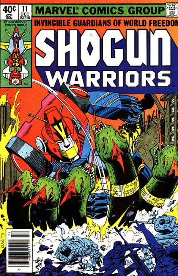 Shogun Warriors (1979) #11 cover