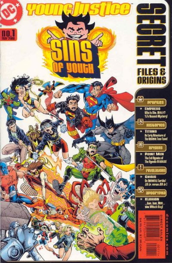 Sins of Youth Secret Files (2000) #1