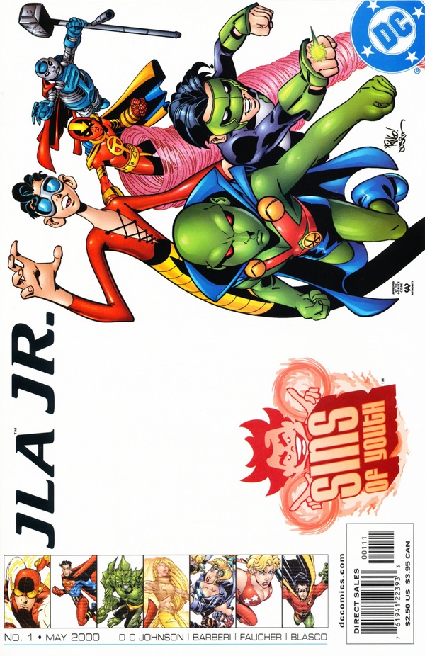 Sins of Youth: JLA, Jr. #1 cover