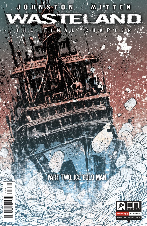 Wasteland #54 cover