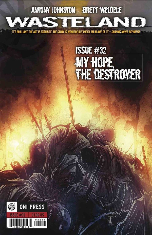 Wasteland #32 cover