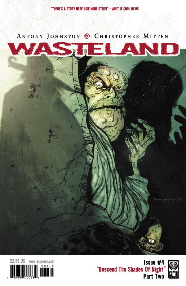 Wasteland #4 cover