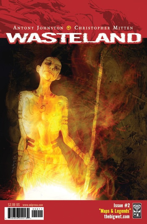 Wasteland #2 cover