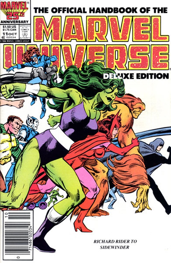 The Official Handbook of the Marvel Universe (1985) #11