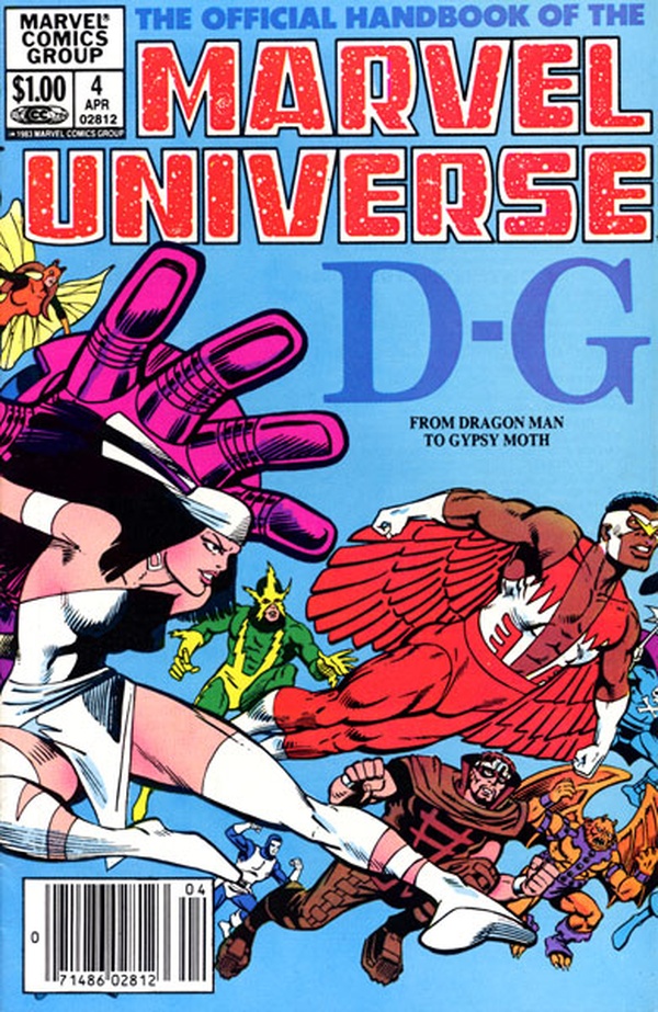 Cover of The Official Handbook of the Marvel Universe #4
