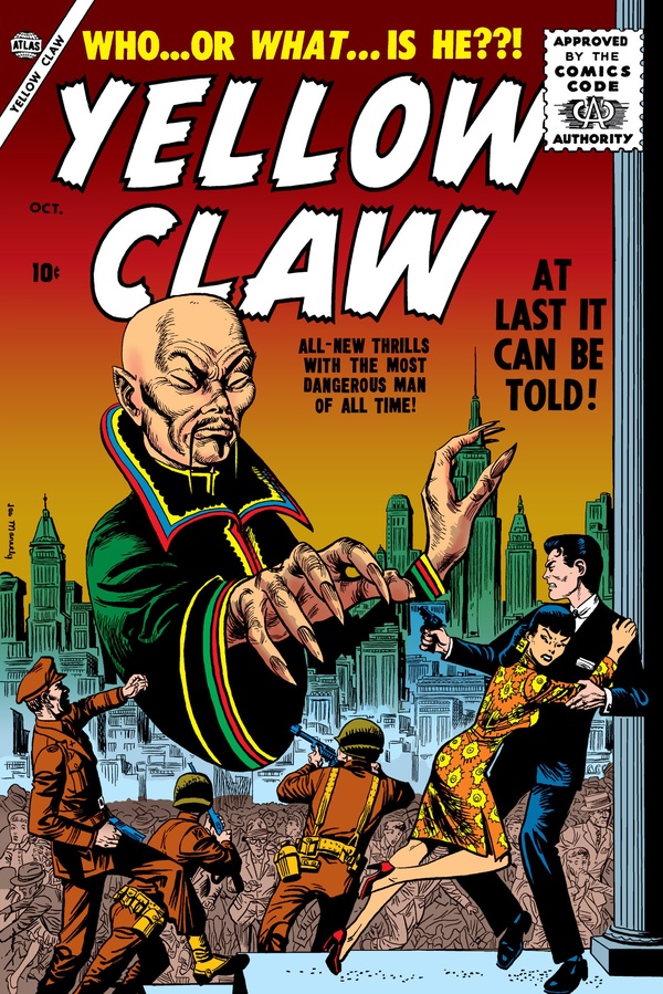 Yellow Claw (1956) #1 cover