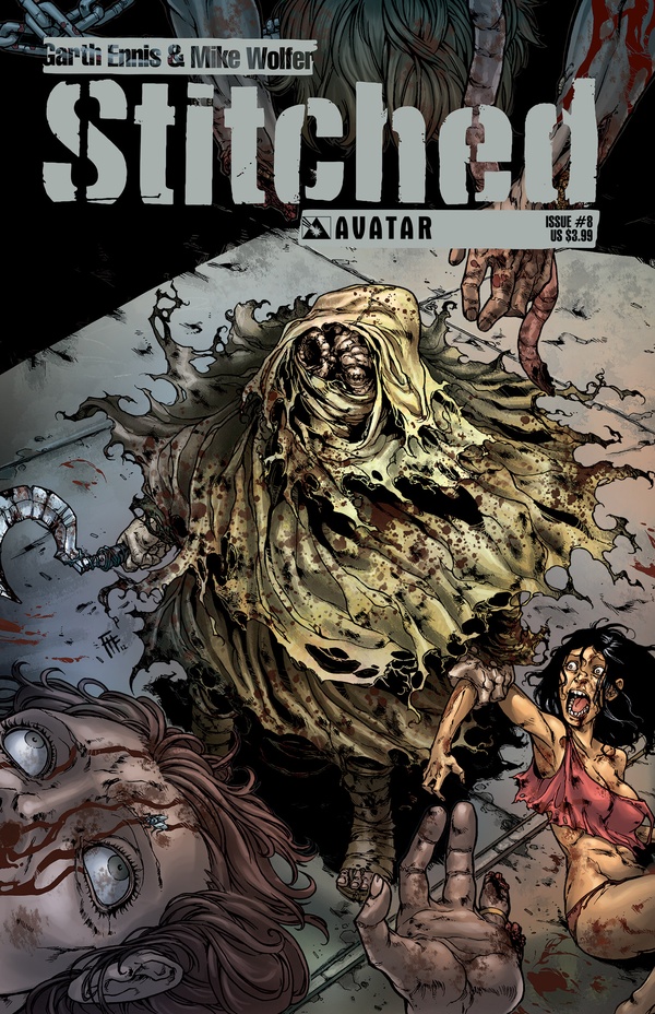 Stitched (2011) #8 cover