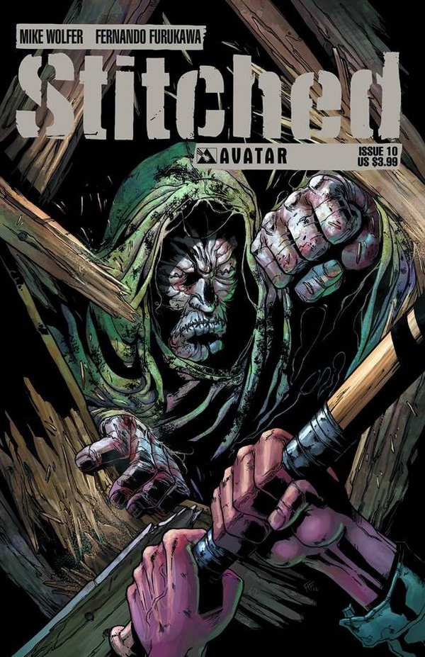 Stitched (2011) #10 cover