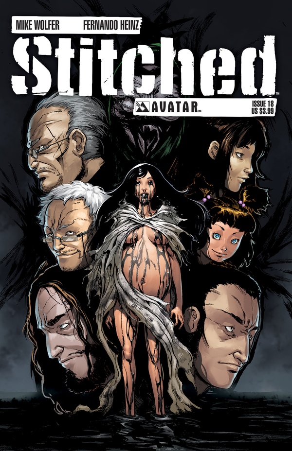 Stitched (2011) #18 cover