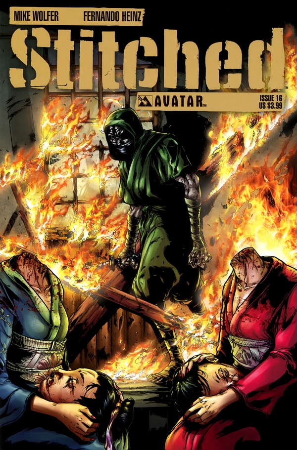 Stitched (2011) #16 cover