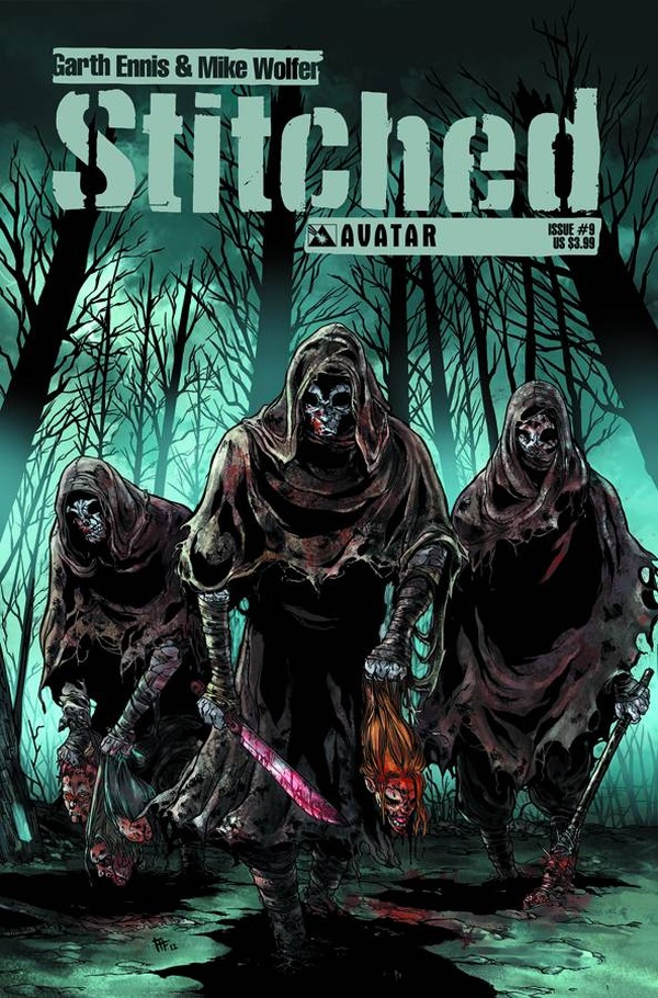 Stitched (2011) #9 cover
