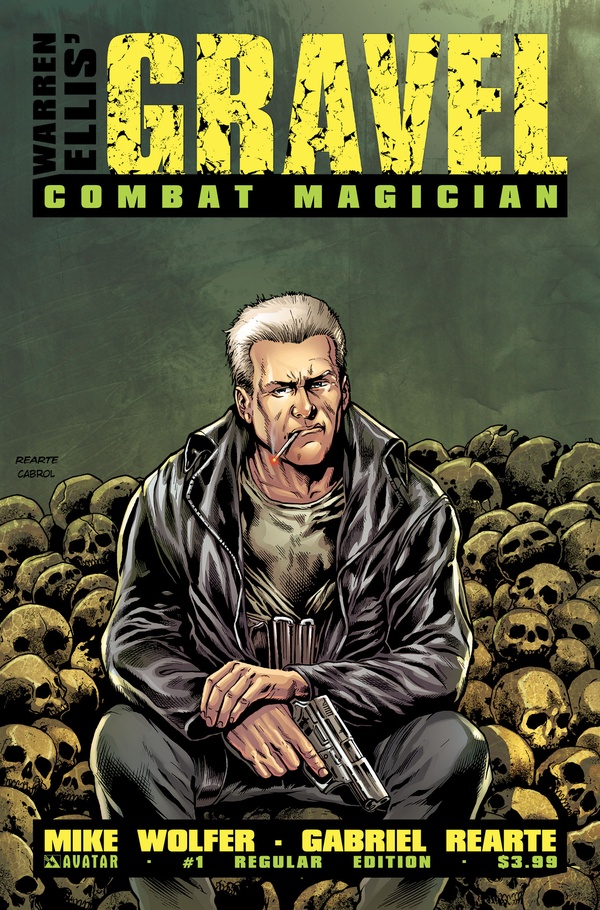 Cover of Gravel: Combat Magician #1