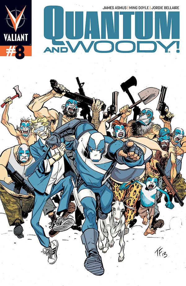 Quantum & Woody (2013) #8 cover