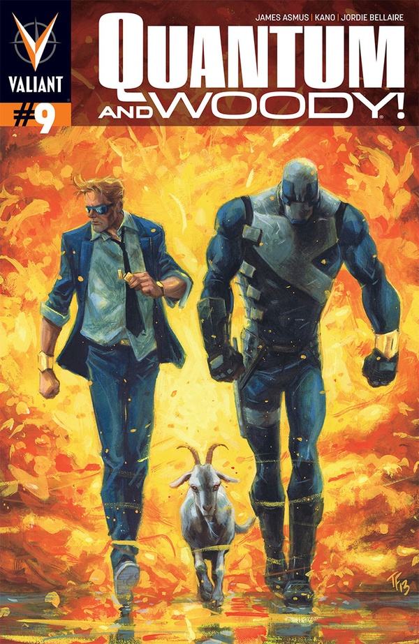 Quantum & Woody (2013) #9 cover