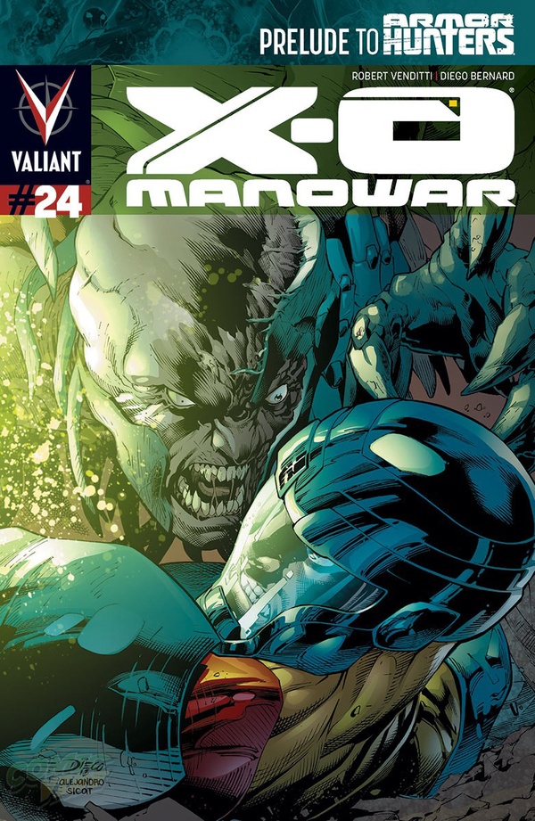 X-O Manowar (2012) #24 cover