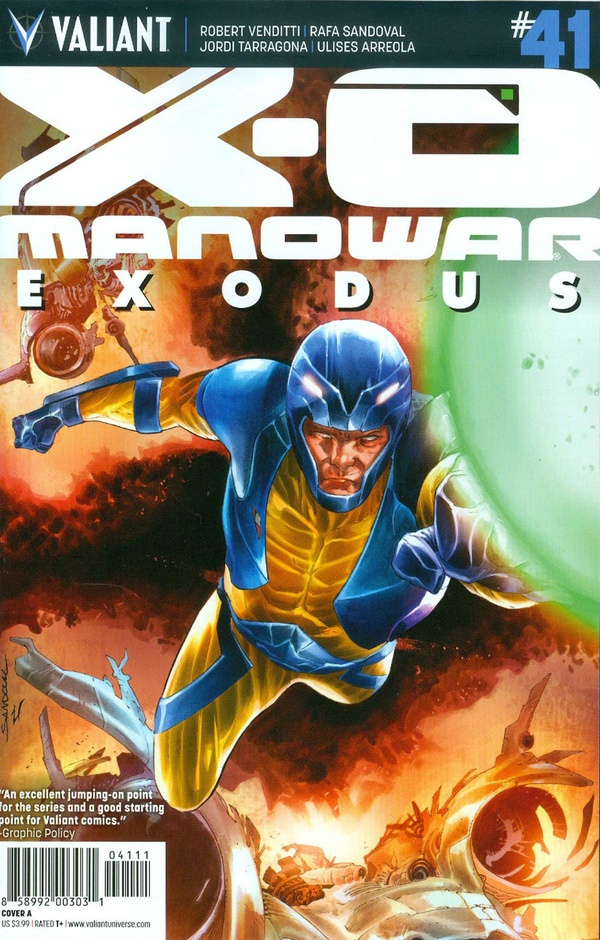 X-O Manowar (2012) #41 cover