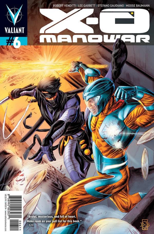 X-O Manowar (2012) #6 cover