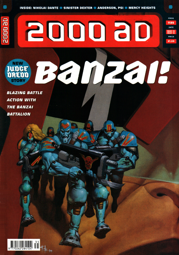 2000 AD (1996) #1135
