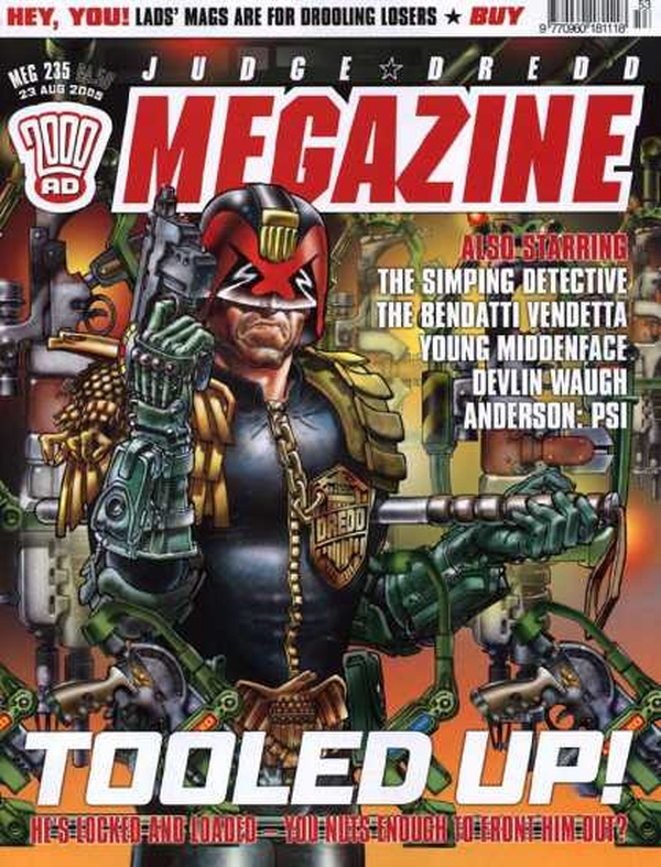 Couverture : Judge Dredd Megazine (2003) #235
