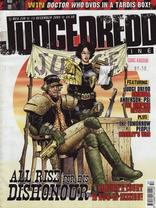 Couverture : Judge Dredd Megazine (2003) #239