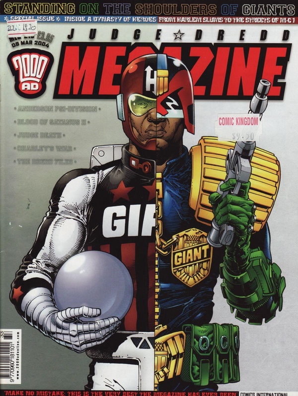 Couverture : Judge Dredd Megazine (2003) #216