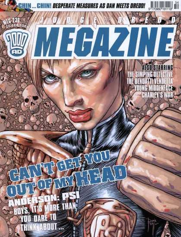 Couverture : Judge Dredd Megazine (2003) #236