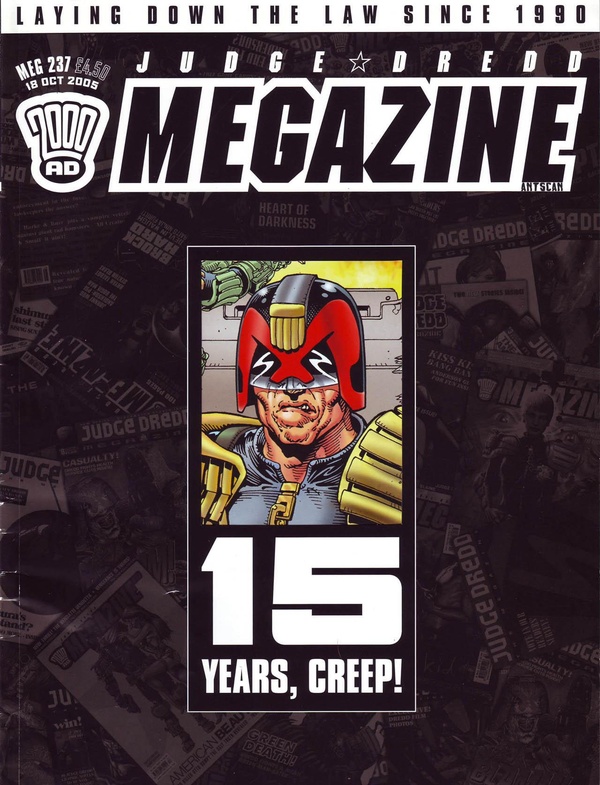 Couverture : Judge Dredd Megazine (2003) #237