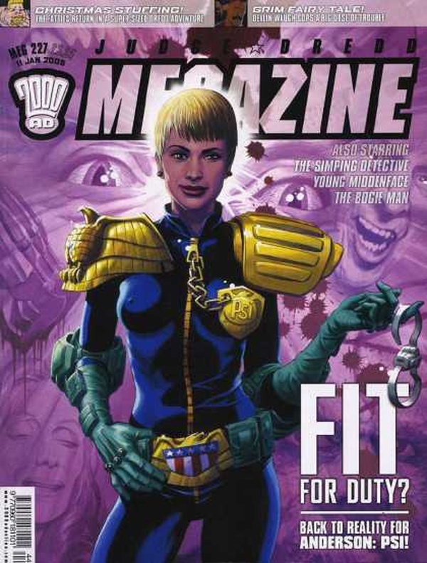 Couverture : Judge Dredd Megazine (2003) #227