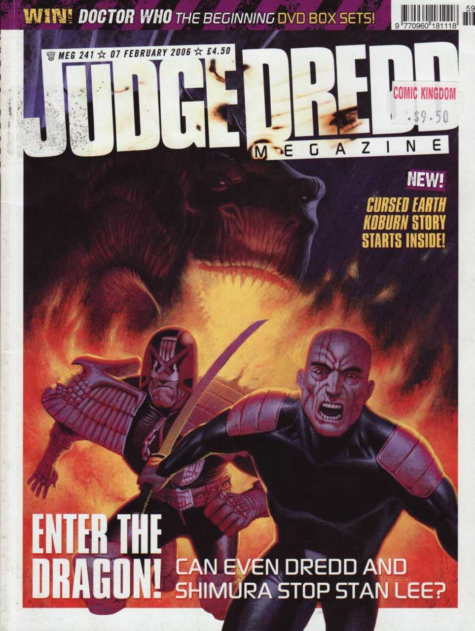 Couverture : Judge Dredd Megazine (2003) #241
