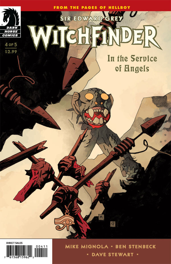 Cover of Sir Edward Grey, Witchfinder: In the Service of Angels #4