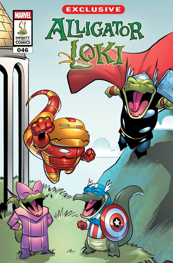 Alligator Loki Infinity Comic