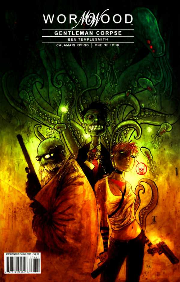 Wormwood Gentleman Corpse: Calamari Rising (2007) #1 cover